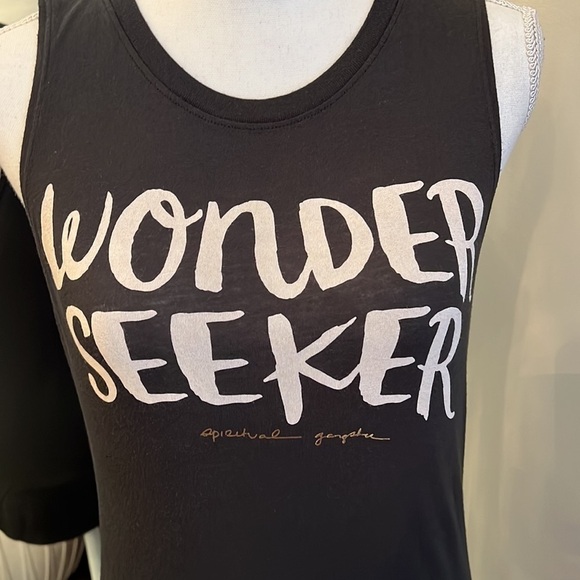 Spiritual Gangster Wonder Seeker Tank Size Medium - Picture 2 of 8